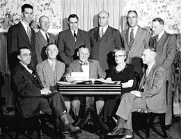 Photo of Board of Directors, 1955